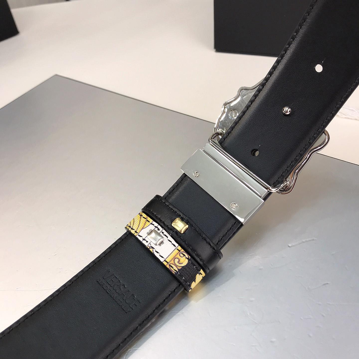 Versace Barocco Reversible LeatherBelt    40mm - PerfectKickZ