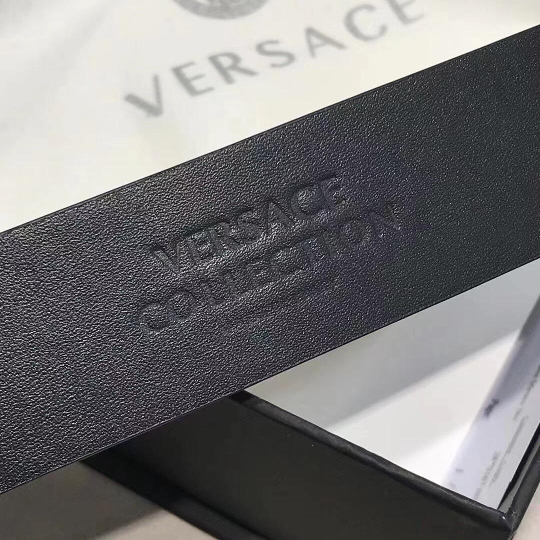Versace Leather Belt   35mm - PerfectKickZ