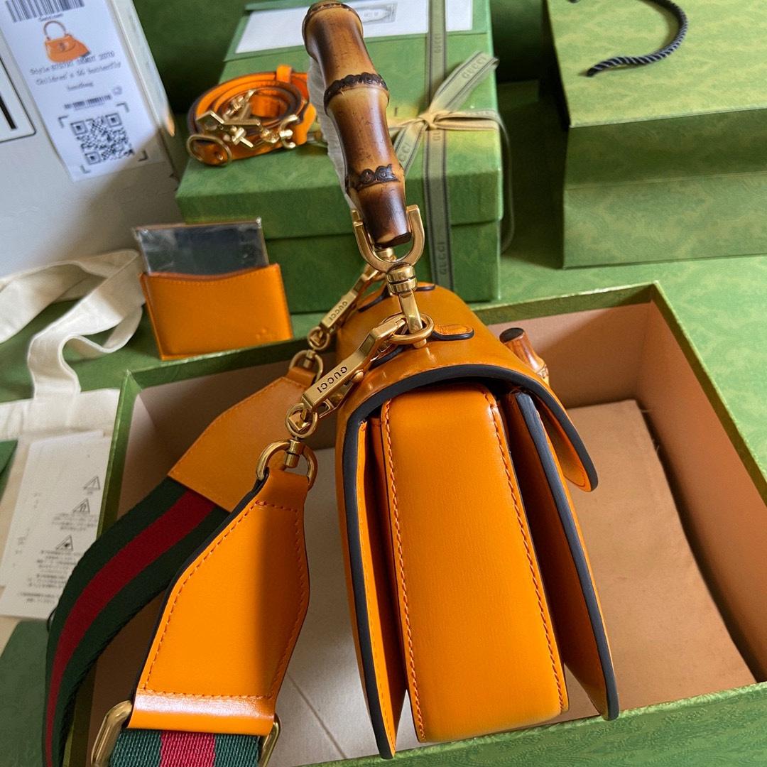 Gucci Bamboo 1947 Small Top Handle Bag   - PerfectKickZ