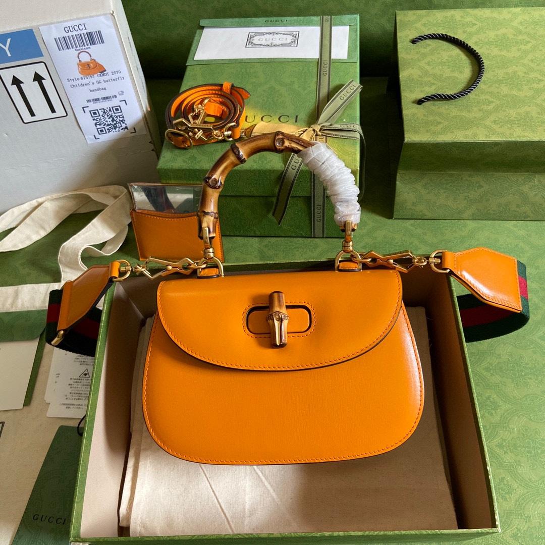 Gucci Bamboo 1947 Small Top Handle Bag   - PerfectKickZ