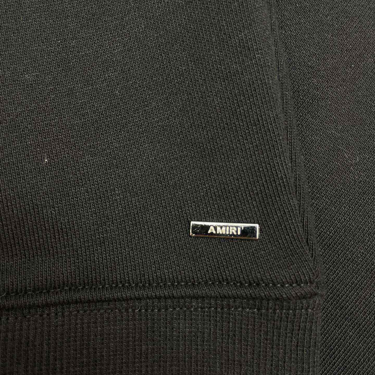 Amiri Logo Patch Drawstring Hoodie - PerfectKickZ