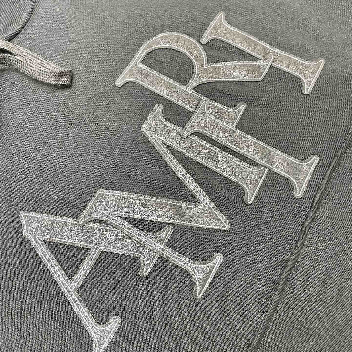 Amiri Logo Patch Drawstring Hoodie - PerfectKickZ