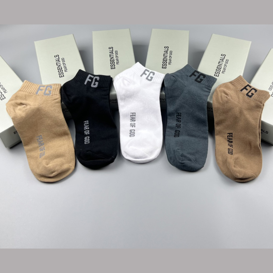 Fear Of God Essential FG Socks /Box - PerfectKickZ