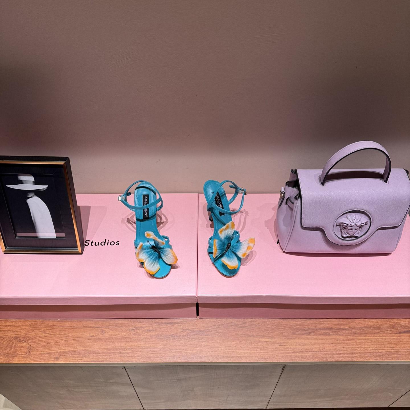 Dolce & Gabbana Butterfly Appliqué Sandals - PerfectKickZ