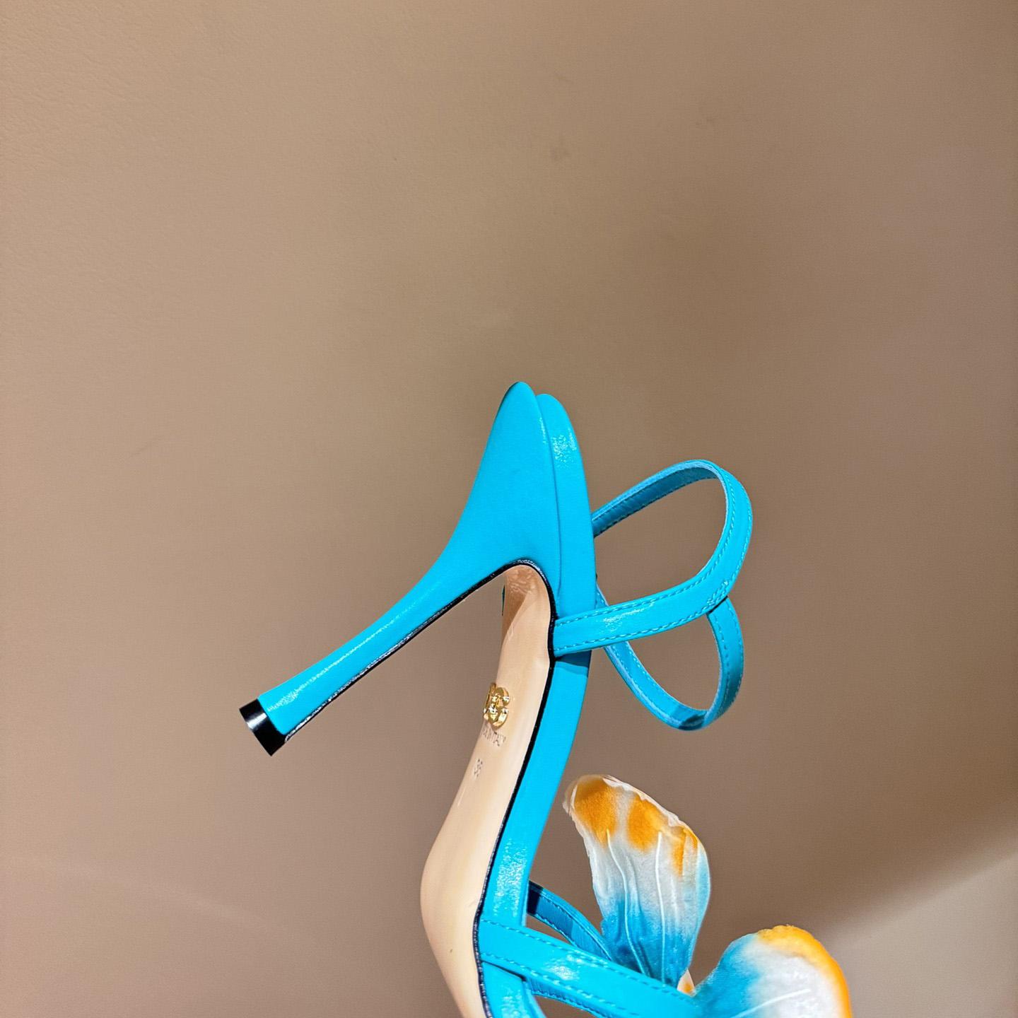 Dolce & Gabbana Butterfly Appliqué Sandals - 