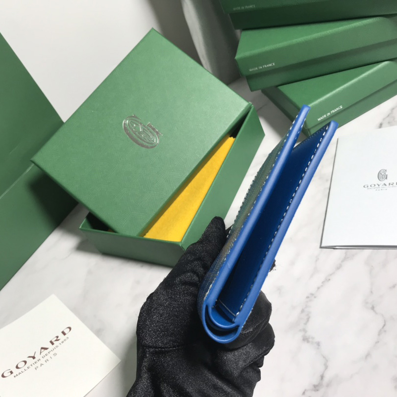 Goyard Short 6 Card Slots Billfold Wallet   (11-9cm) - PerfectKickZ