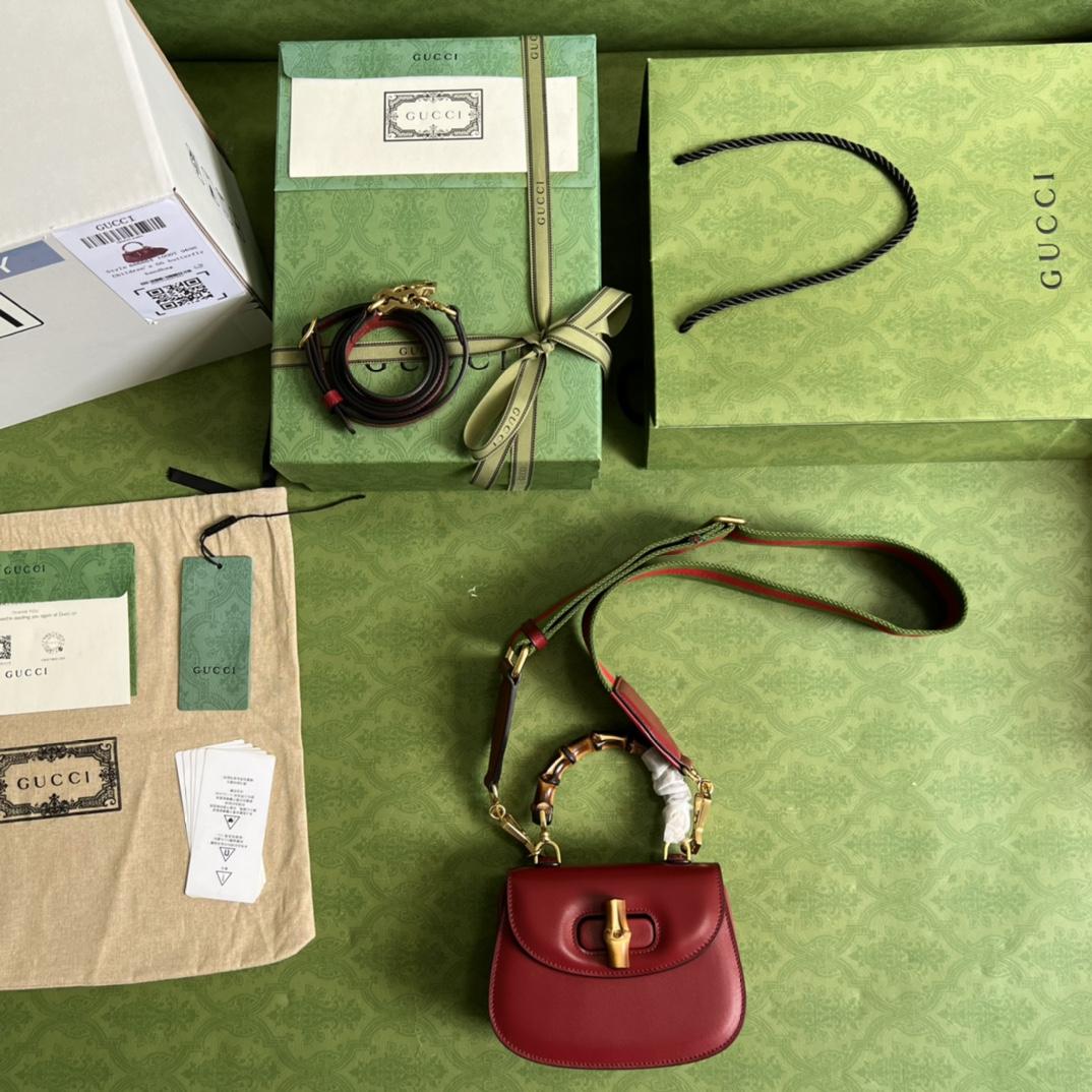 Gucci Bamboo 1947 Mini Bag - PerfectKickZ