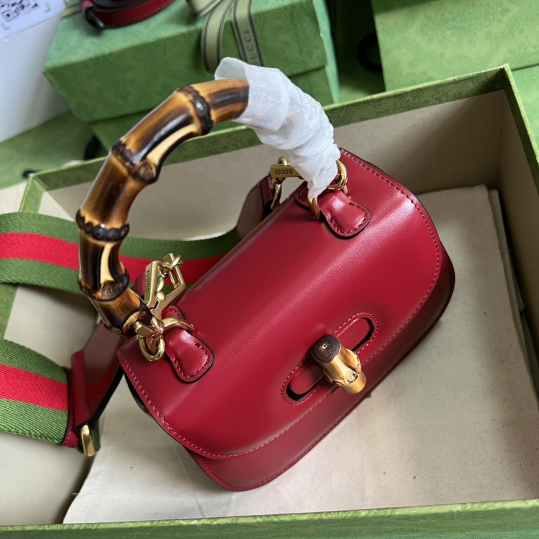 Gucci Bamboo 1947 Mini Bag - PerfectKickZ