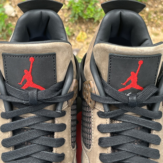 Travis Scott x Air Jordan 4 Retro Brown TS Sneakers    AJ4-766302 - PerfectKickZ