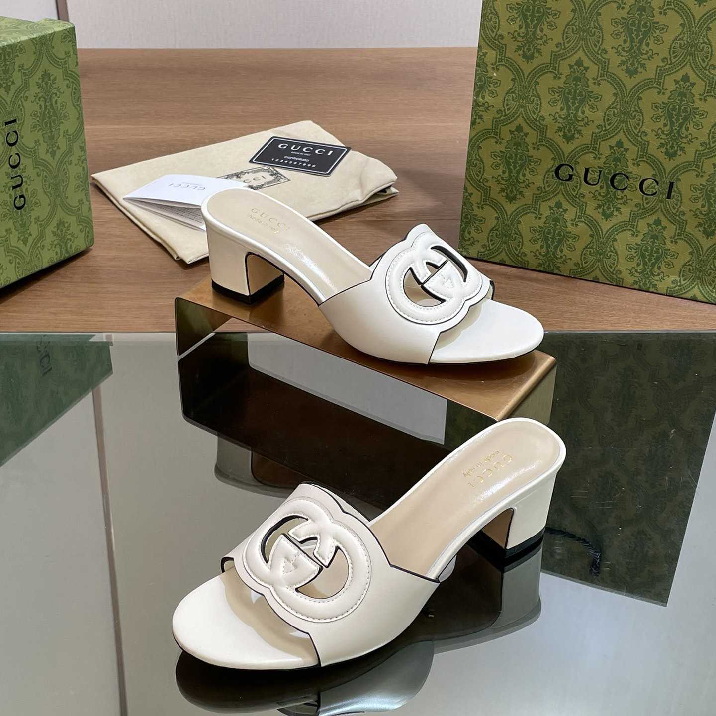 Gucci Women's Interlocking G Slide Sandal  - PerfectKickZ