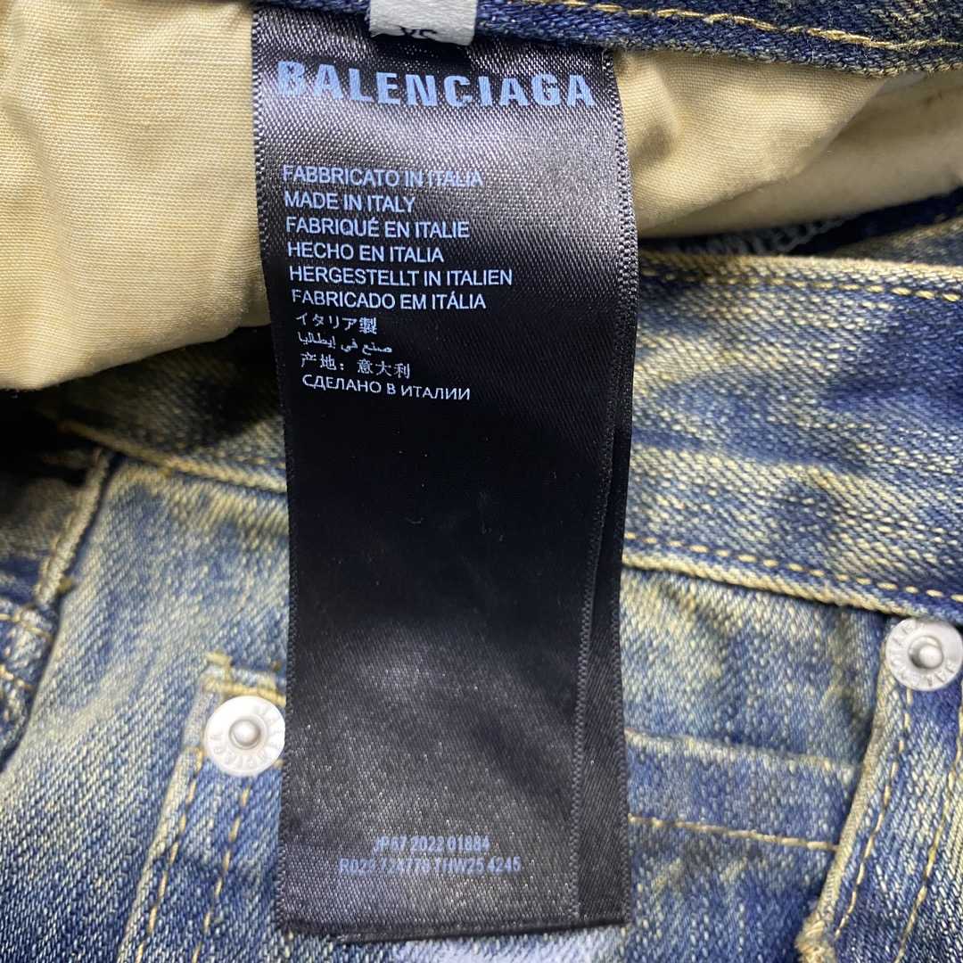 Balenciaga  Graffiti Baggy Jeans - PerfectKickZ