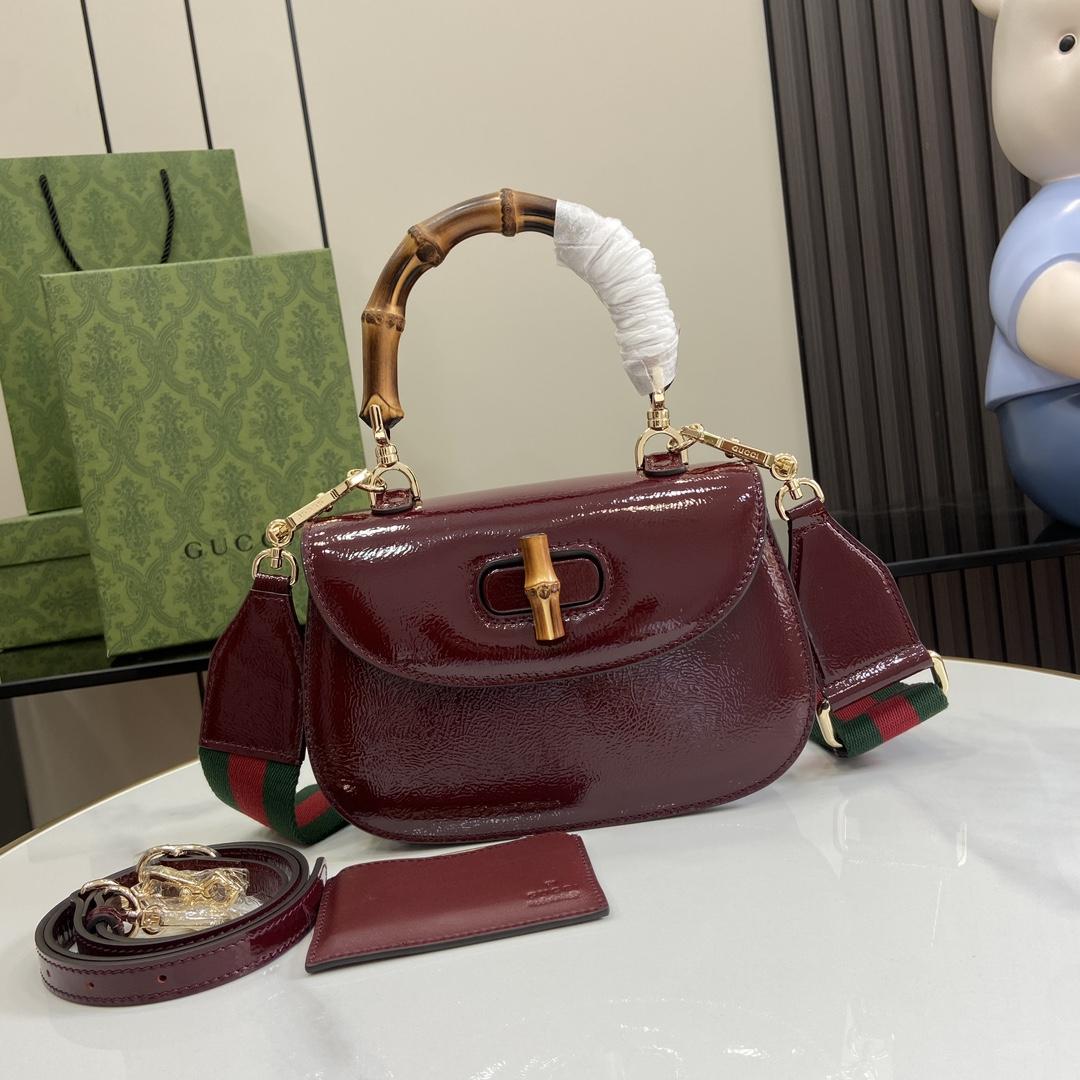Gucci Bamboo 1947 Small Top Handle Bag   - PerfectKickZ