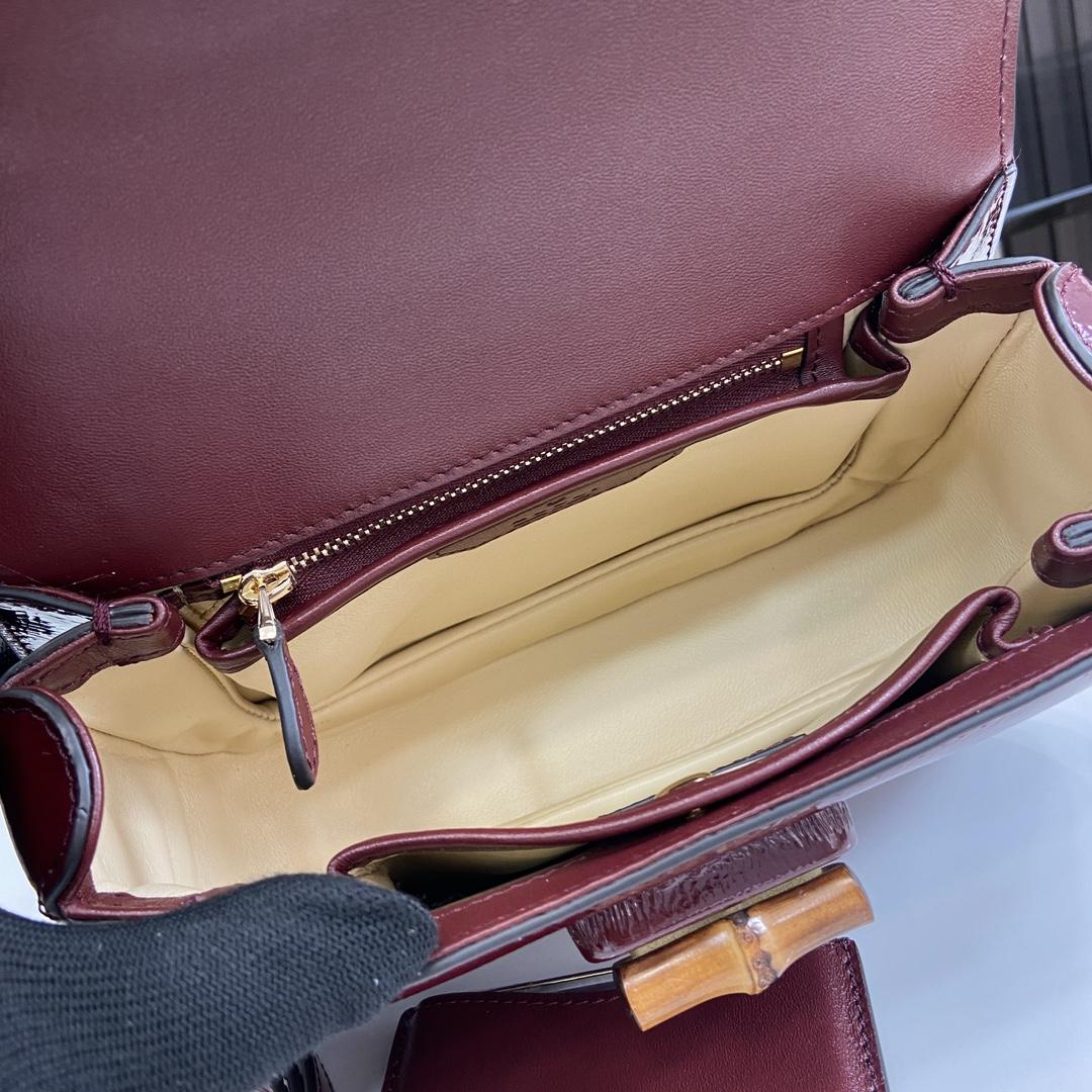 Gucci Bamboo 1947 Small Top Handle Bag   - PerfectKickZ