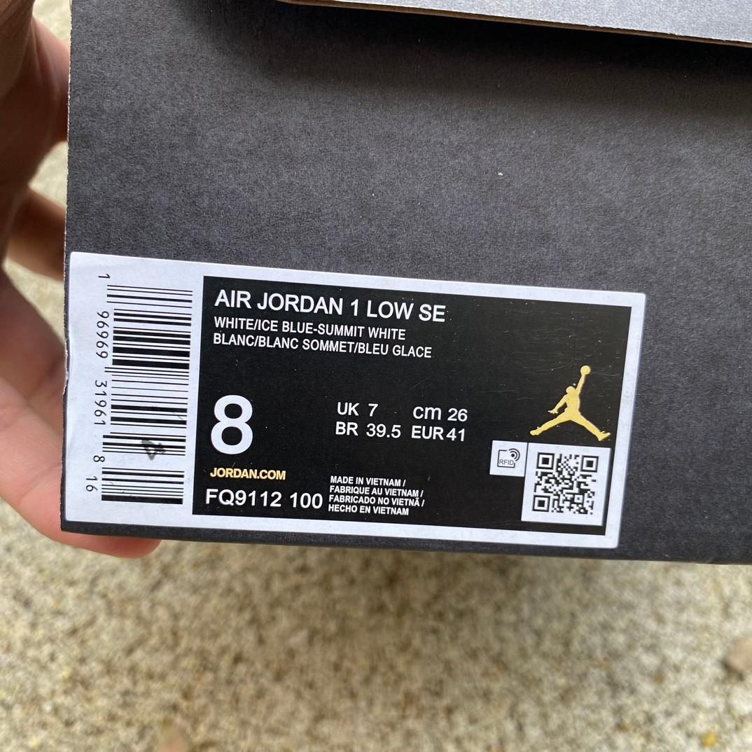 Air Jordan 1 Low Sneaker     FQ9112-100 - PerfectKickZ