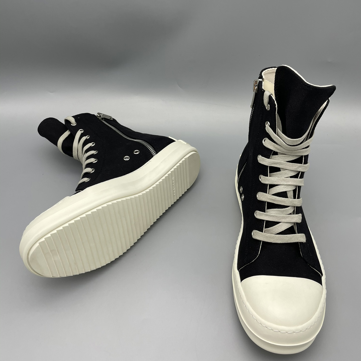 Rick Owens DRKSHDW  Lace-up High-top Sneakers - PerfectKickZ