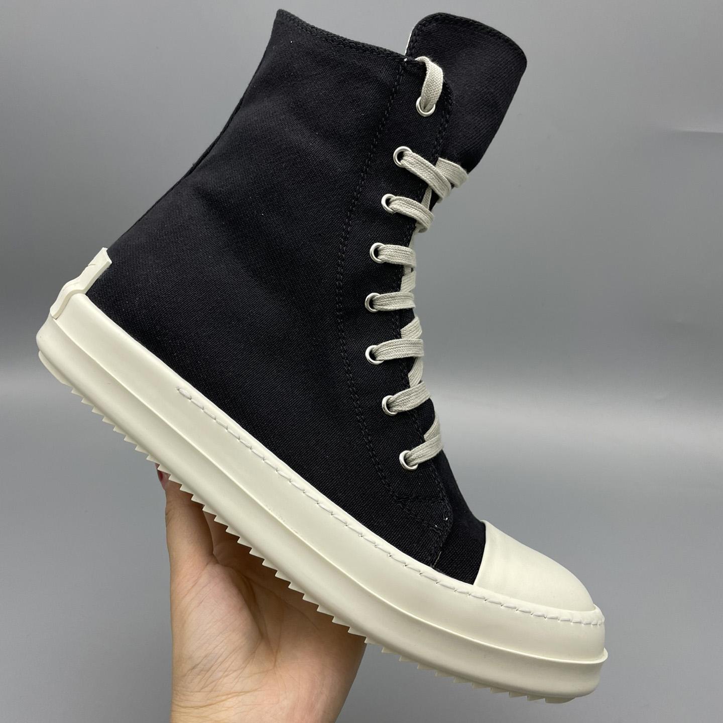 Rick Owens DRKSHDW  Lace-up High-top Sneakers - PerfectKickZ