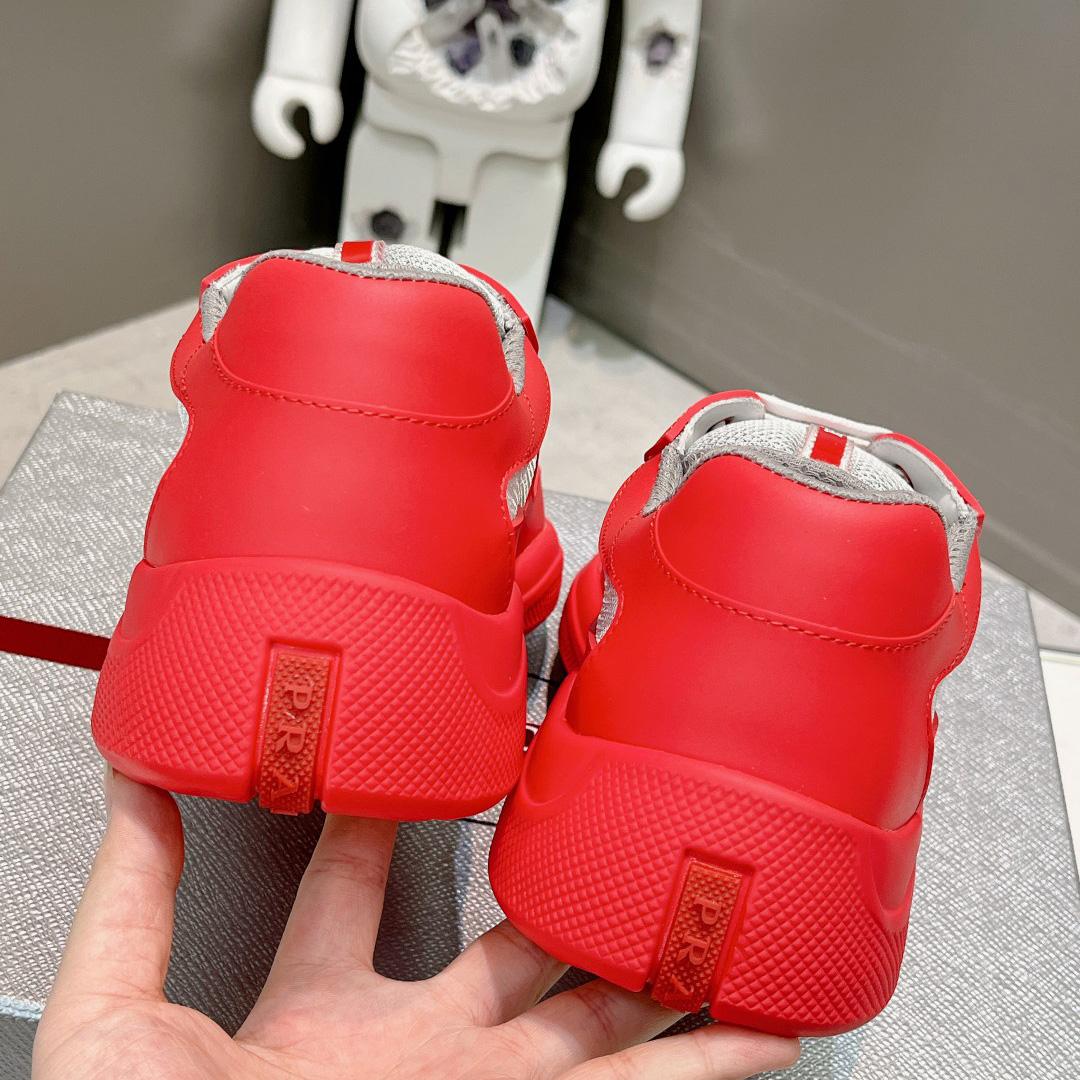 Prada America's Cup Soft Rubber And Bike Fabric Sneakers - PerfectKickZ