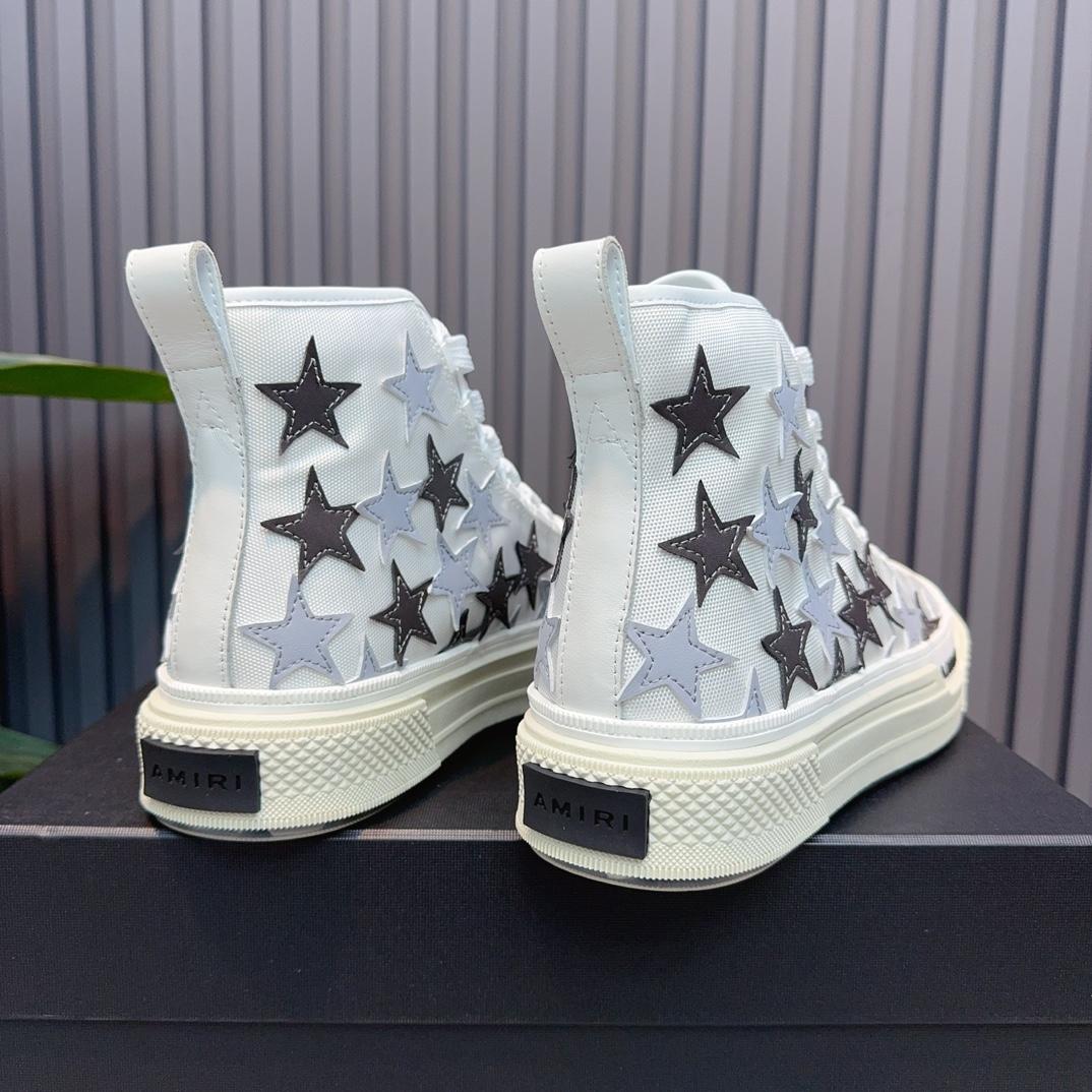 Amiri Stars High-top Sneakers - PerfectKickZ
