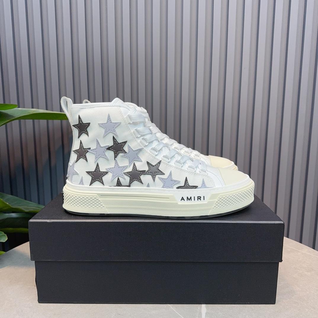 Amiri Stars High-top Sneakers - PerfectKickZ