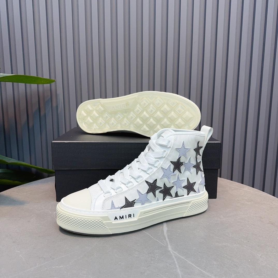 Amiri Stars High-top Sneakers - PerfectKickZ