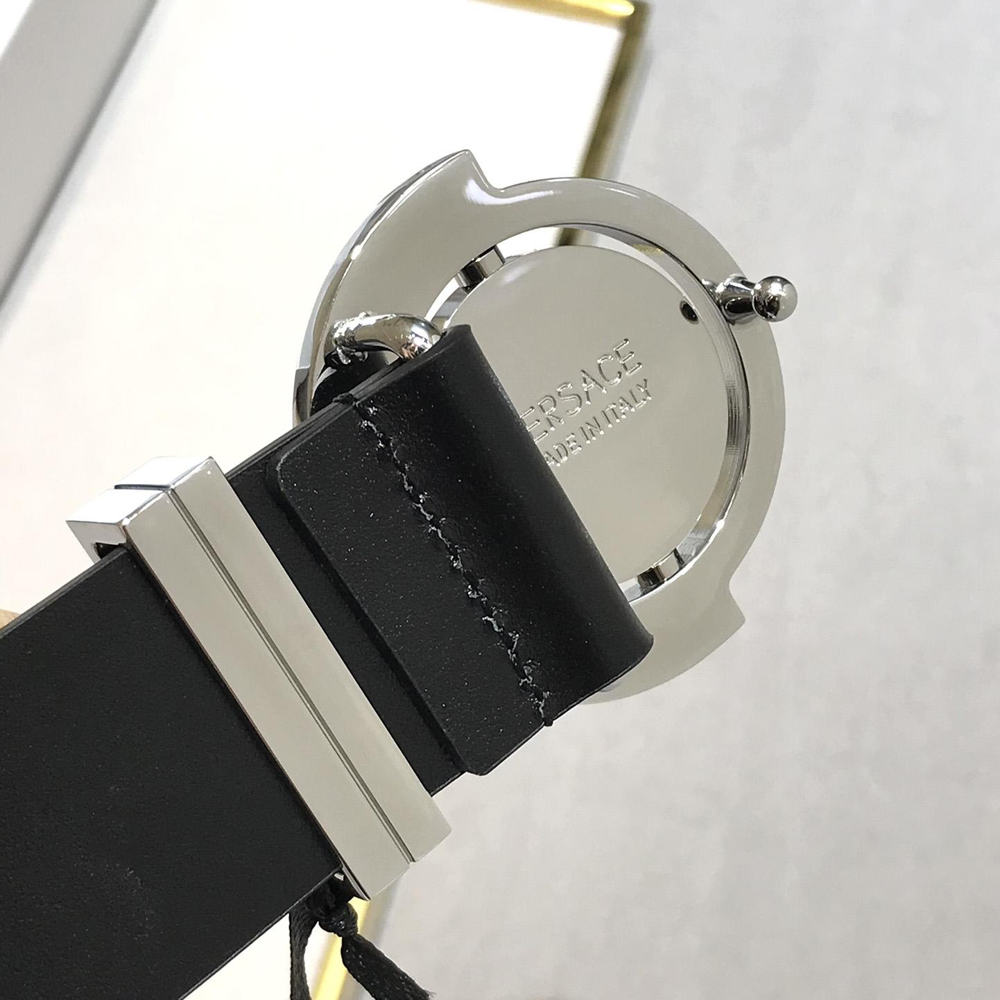 Versace Leather Belt   35mm - PerfectKickZ
