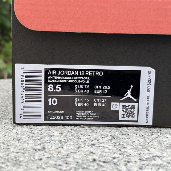 SoleFly x Air Jordan 12 Sneaker     FZ5026-100 - PerfectKickZ