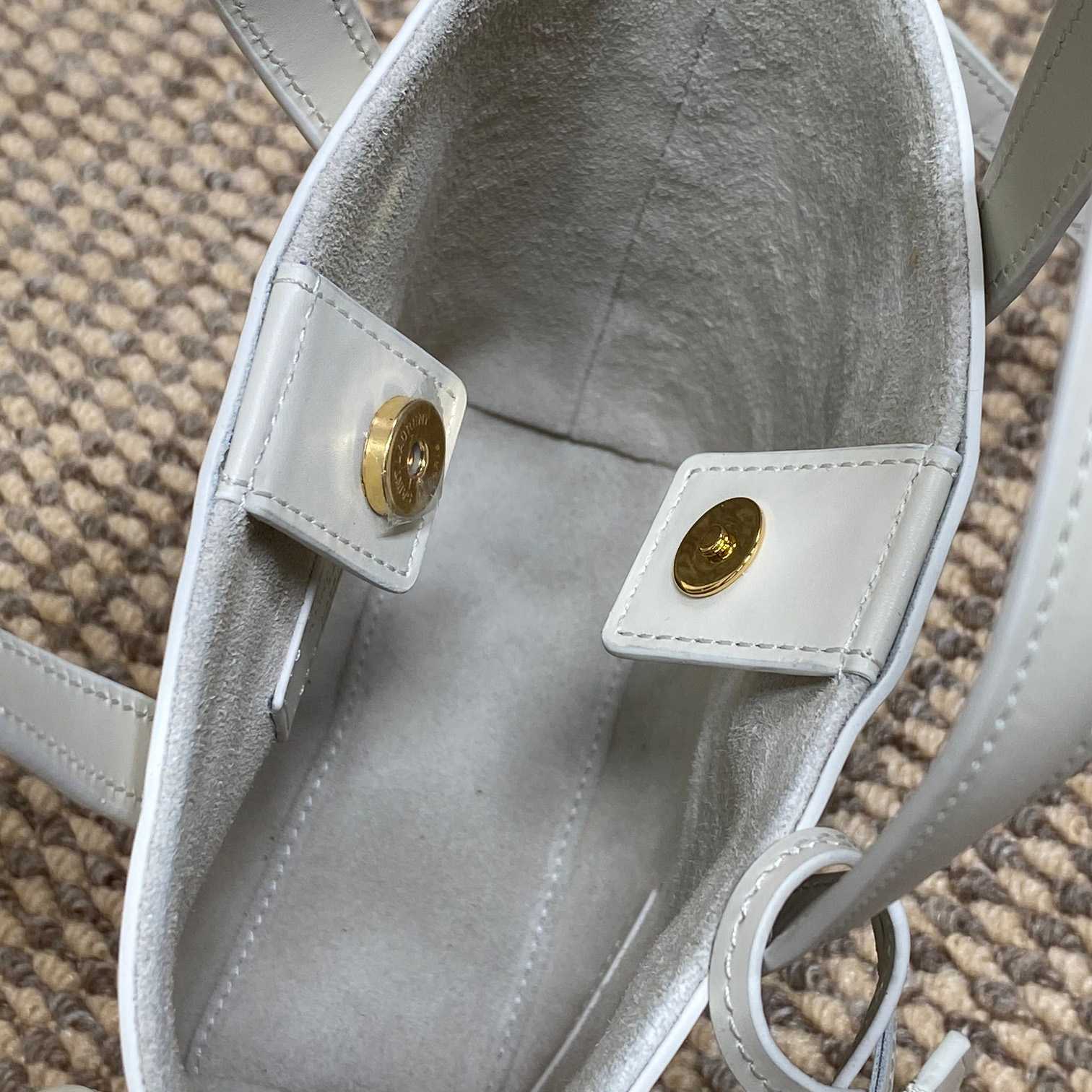 Saint Laurent Mini Toy Shopping Saint Laurent In Box Leather - PerfectKickZ