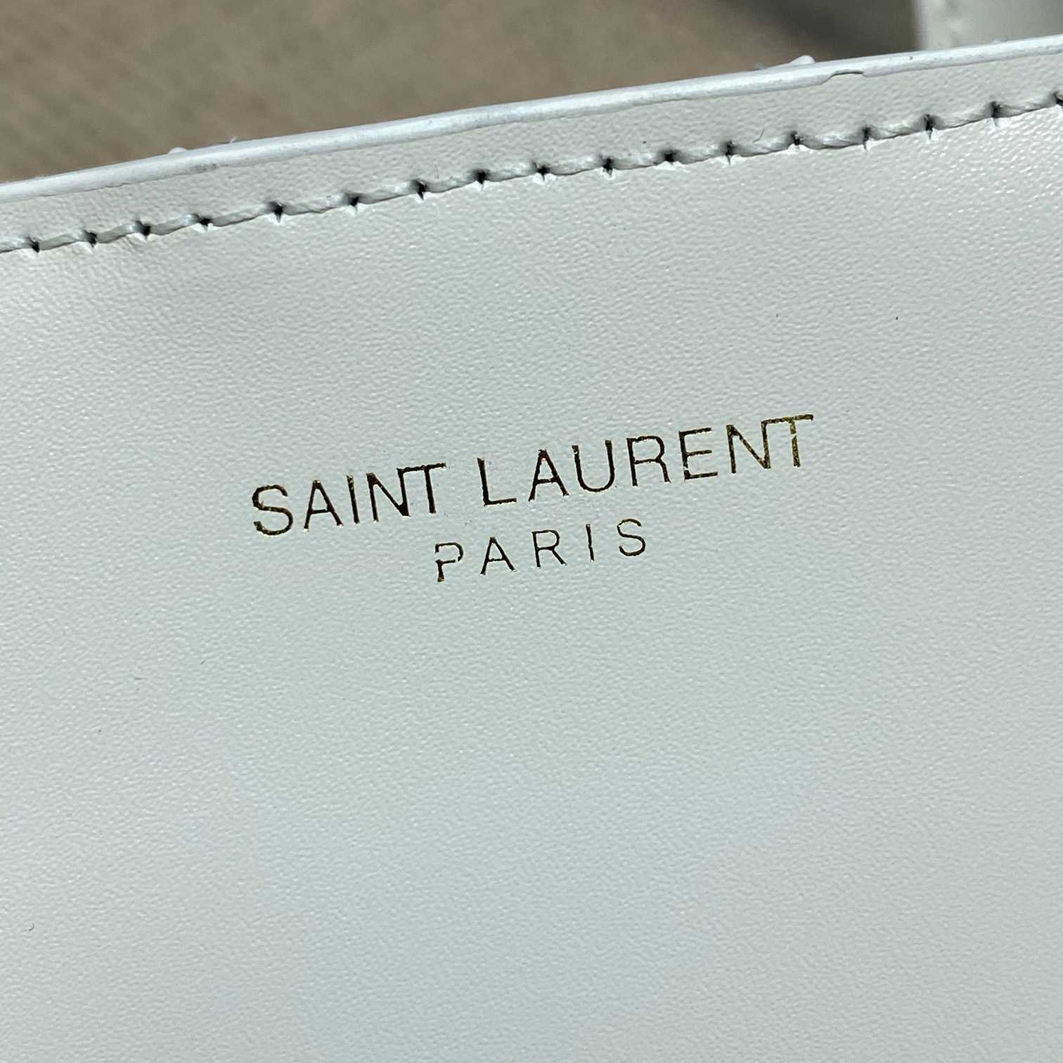 Saint Laurent Mini Toy Shopping Saint Laurent In Box Leather - PerfectKickZ