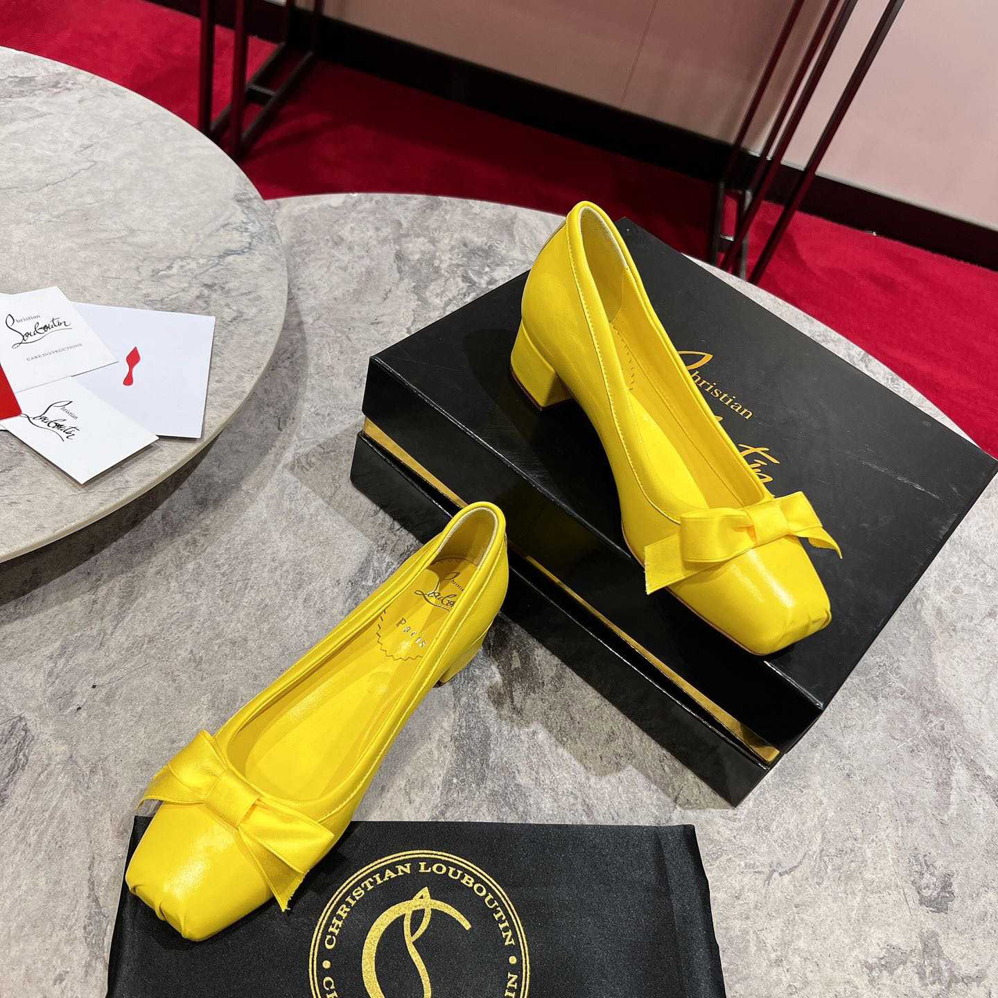 Christian Louboutin Mamaflirt 30mm Ballerinas - PerfectKickZ