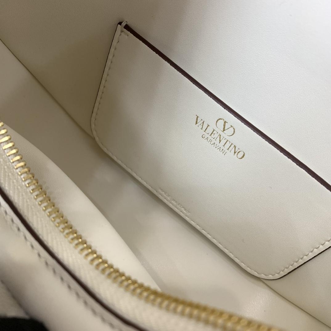 Valenti VLogo Moon Mini Hobo Bag In Nappa Leather With Chain - PerfectKickZ