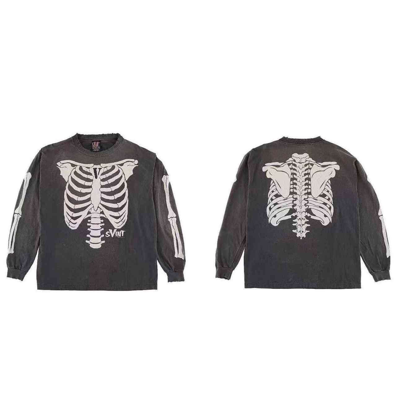 Saint Michael x VLONE Bone Longsleeve T-shirt - PerfectKickZ