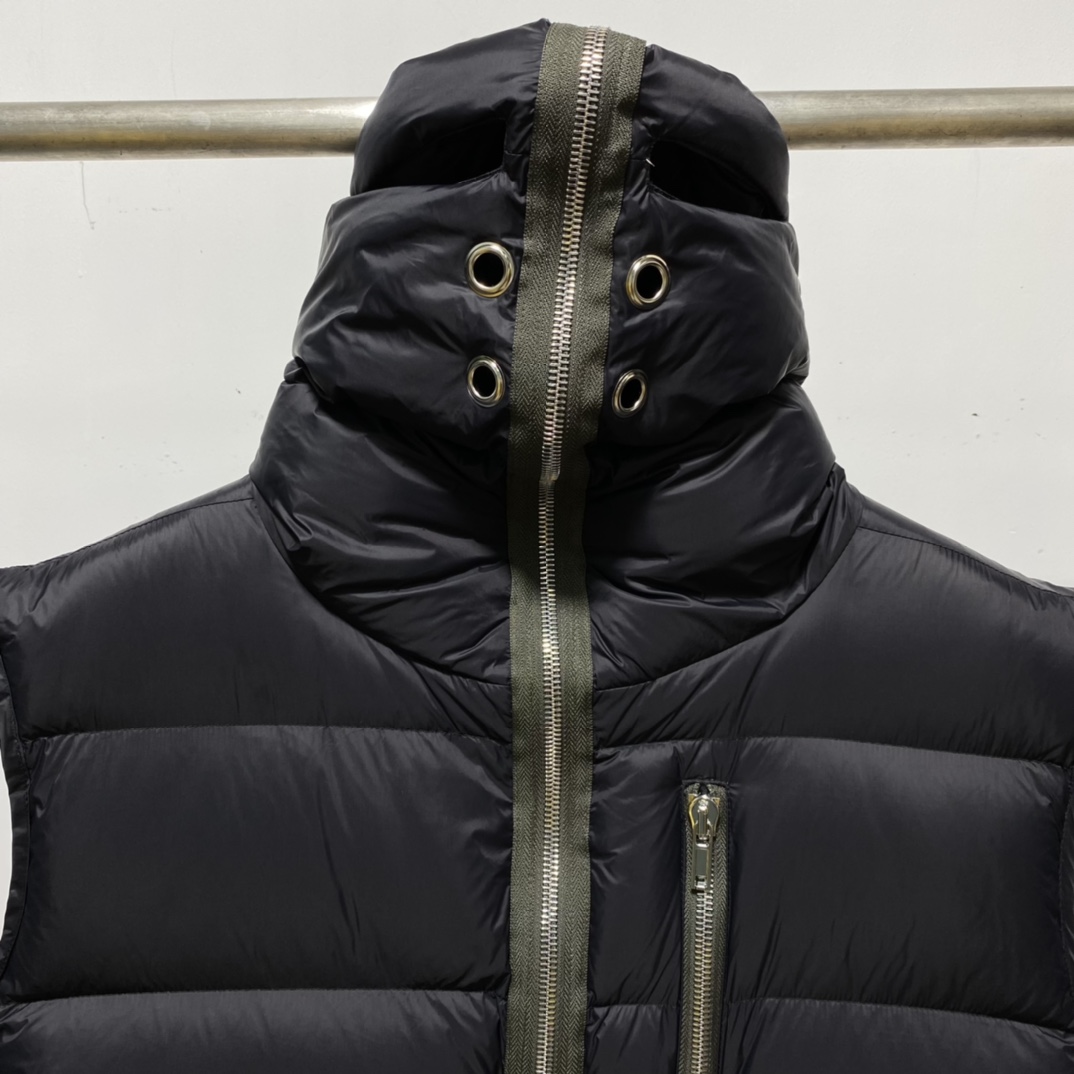 Rick Owens Gimp Hooded Vest - PerfectKickZ