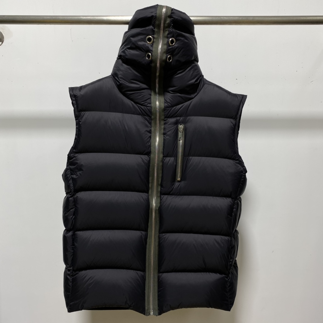 Rick Owens Gimp Hooded Vest - PerfectKickZ