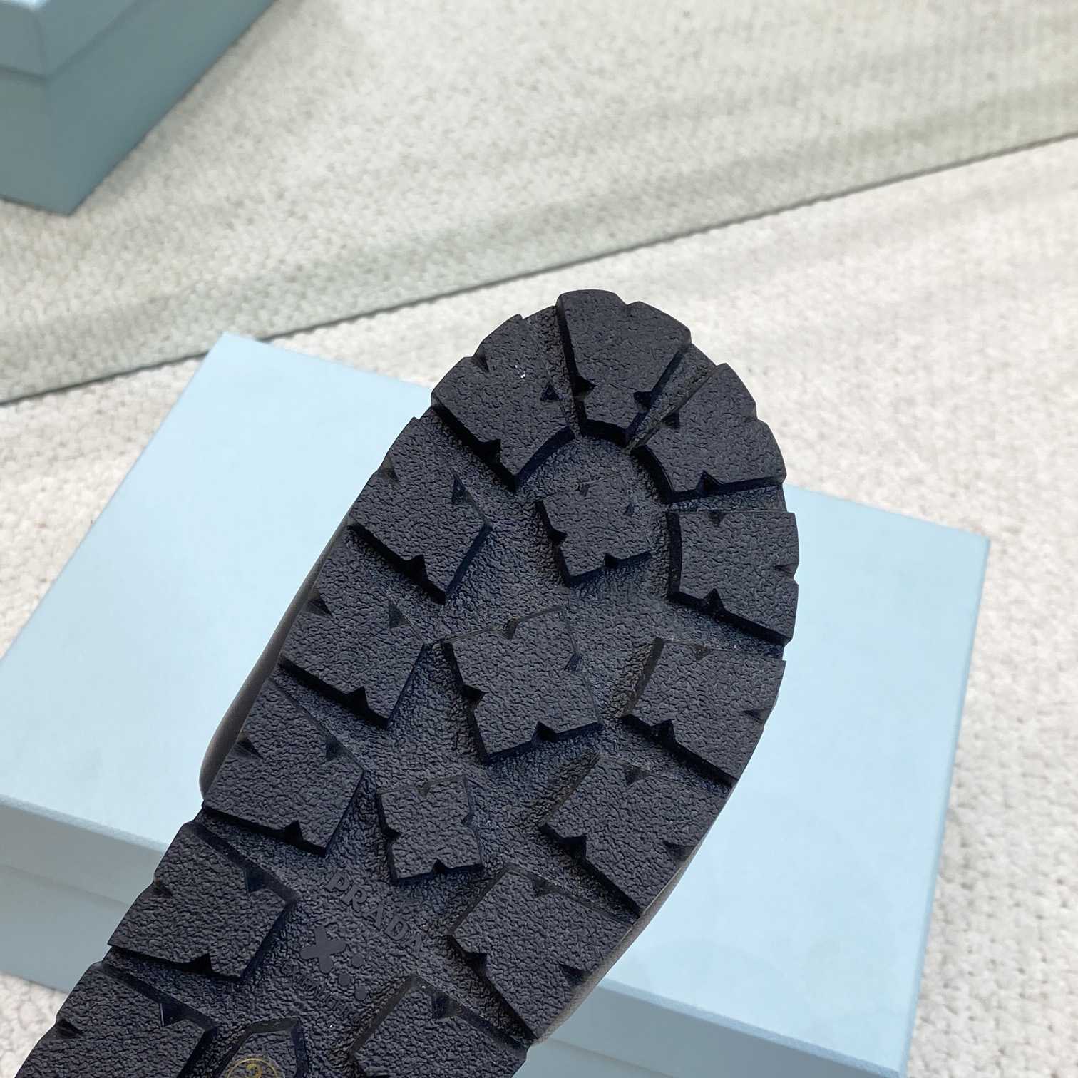 Prada Padded Nappa Leather Slides - PerfectKickZ
