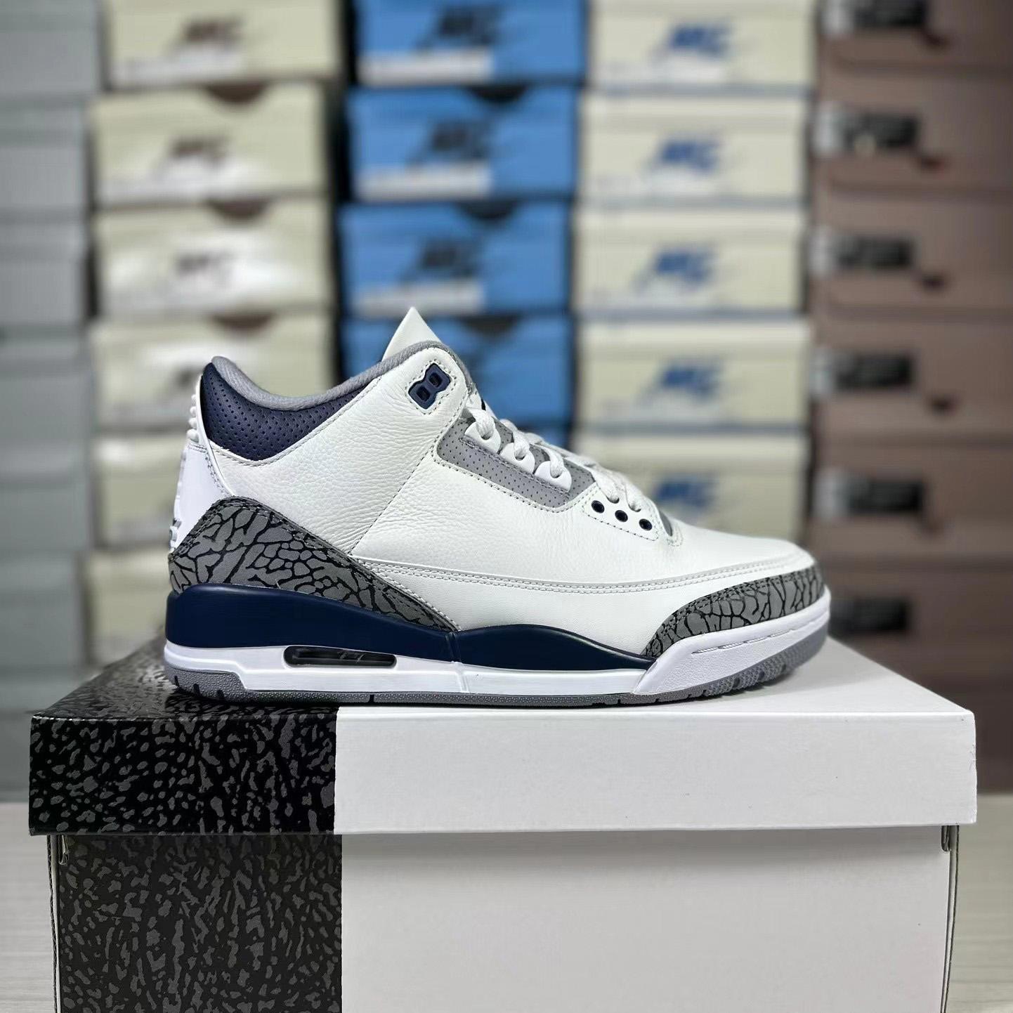 Jordan air jordan 3 "midnight navy"Basketball Shoes      ct8532-140  - PerfectKickZ