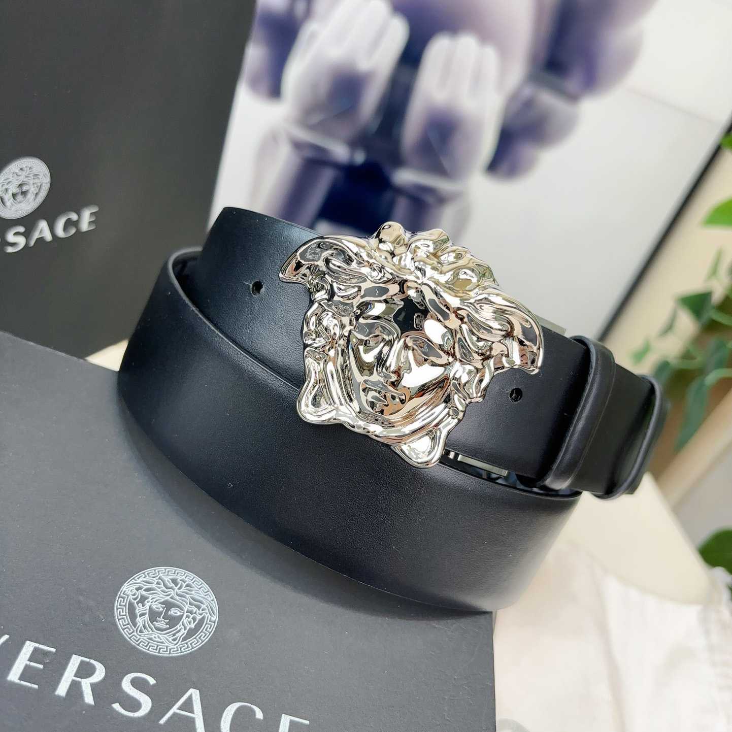 Versace Reversible Leather Belt    40mm - PerfectKickZ