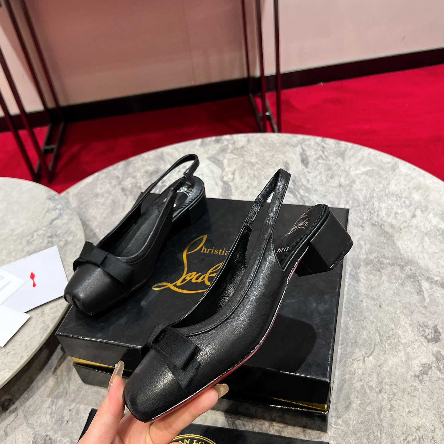 Christian Louboutin Mamaflirt Sling Pump  - PerfectKickZ