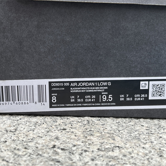 Jordan Air Jordan 1 Low Golf “Black Gum” Sneakers     DD9315-005 - PerfectKickZ