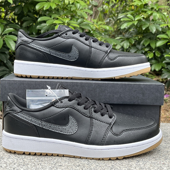 Jordan Air Jordan 1 Low Golf “Black Gum” Sneakers     DD9315-005 - PerfectKickZ