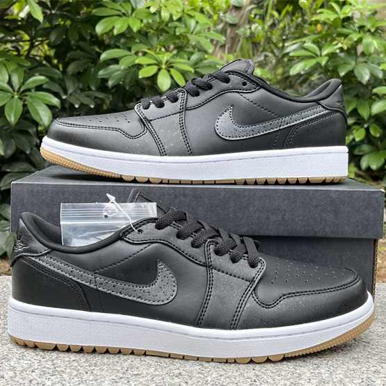 Jordan Air Jordan 1 Low Golf “Black Gum” Sneakers     DD9315-005 - PerfectKickZ