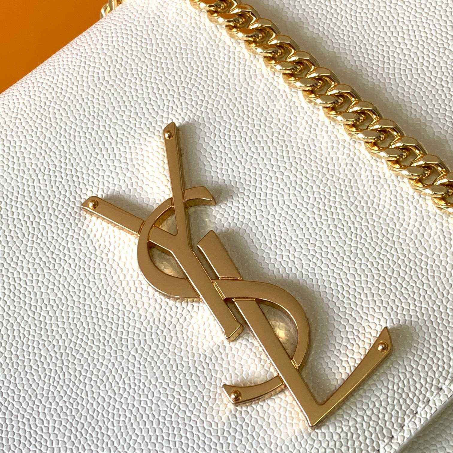 Saint Laurent Kate Medium In Grain De Poudre Embossed Leather - PerfectKickZ