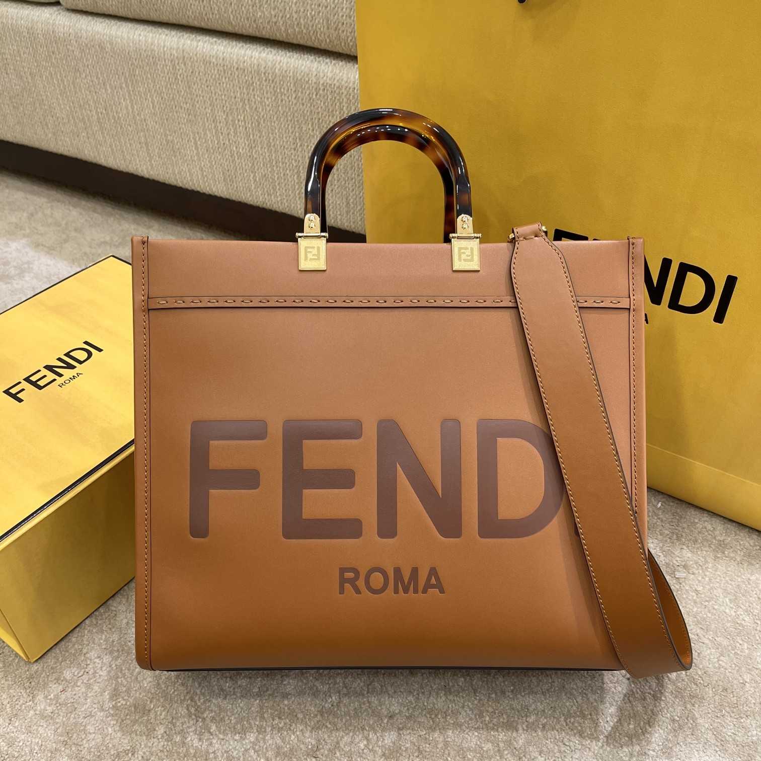 Fendi Sunshine Tote Bag （35-17-31cm） - PerfectKickZ