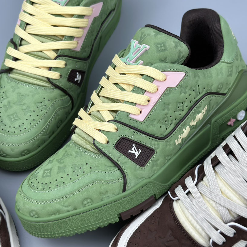 Louis Vuitton x Tyler LV Trainer Sneaker   - PerfectKickZ