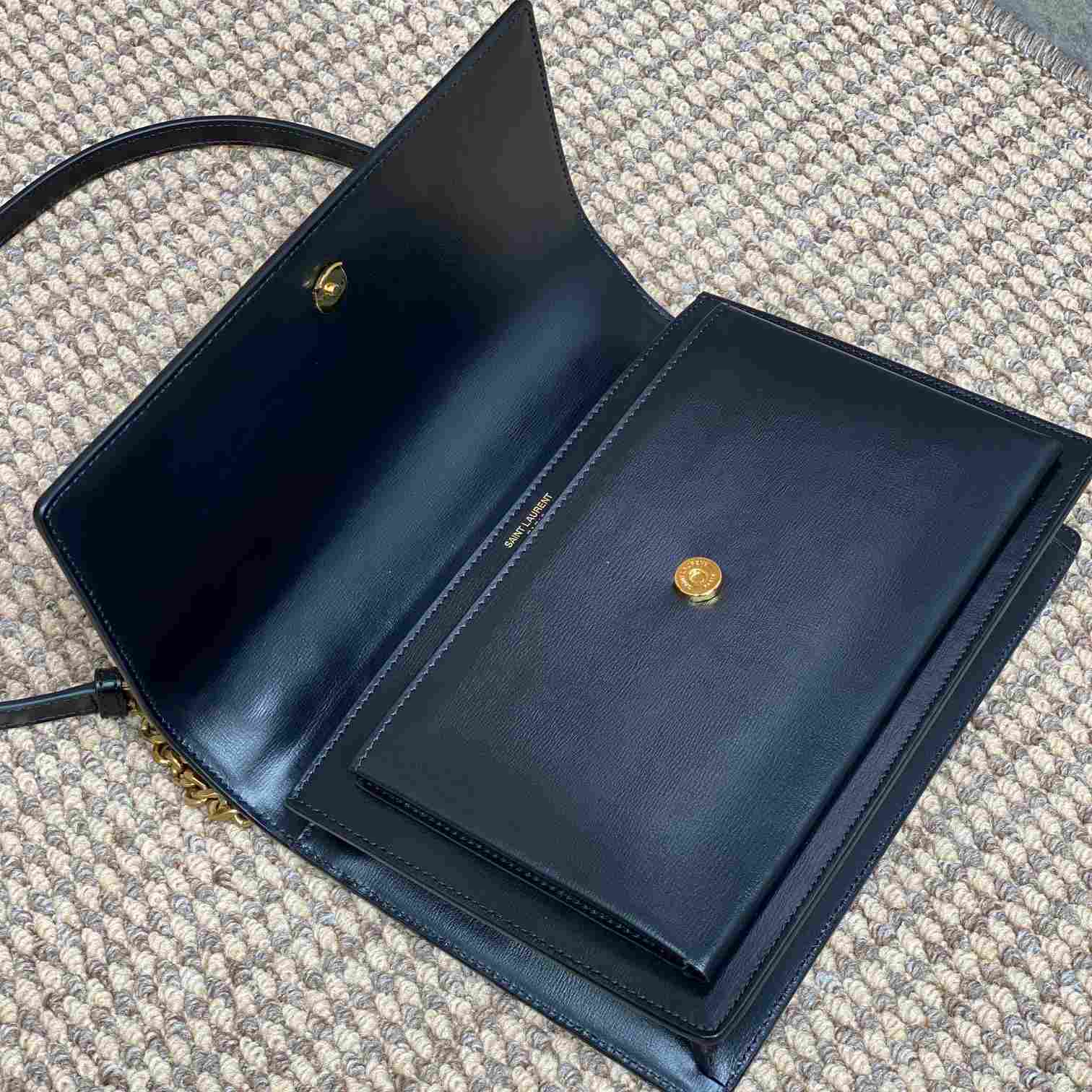 Saint Laurent Women Sunset Medium Leather Shoulder Bag （25*18*7cm） - PerfectKickZ