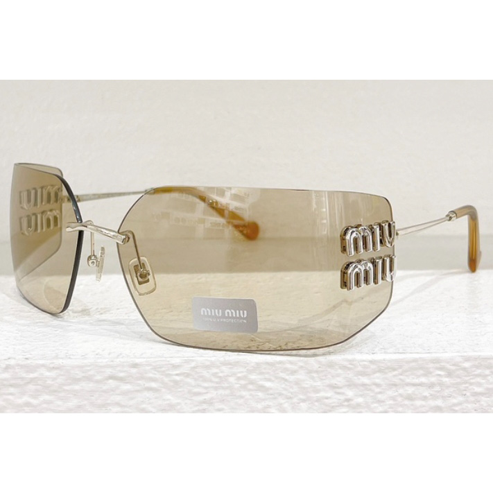 Miu Miu D-frame Gold-tone Sunglasses   SMU54Y - PerfectKickZ
