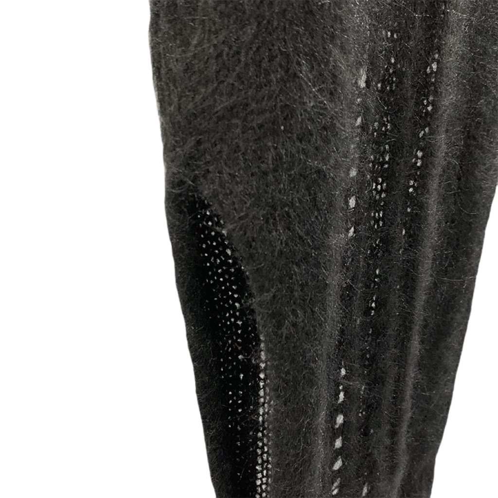 Rick Owens Ziggy Ripped Knitted Skirt - PerfectKickZ
