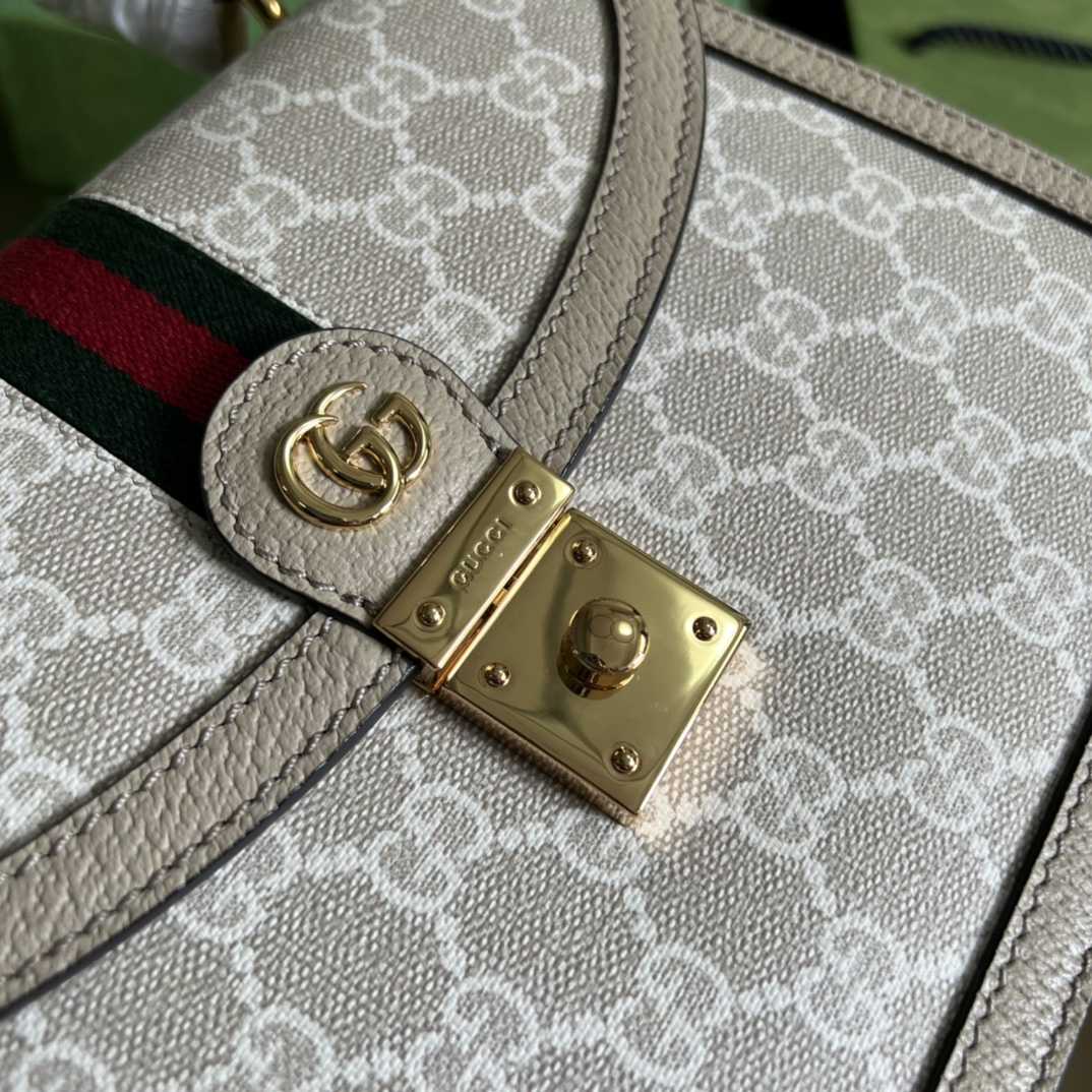 Gucci Ophidia GG Small Top Handle Bag(25-17.5-7cm) - 