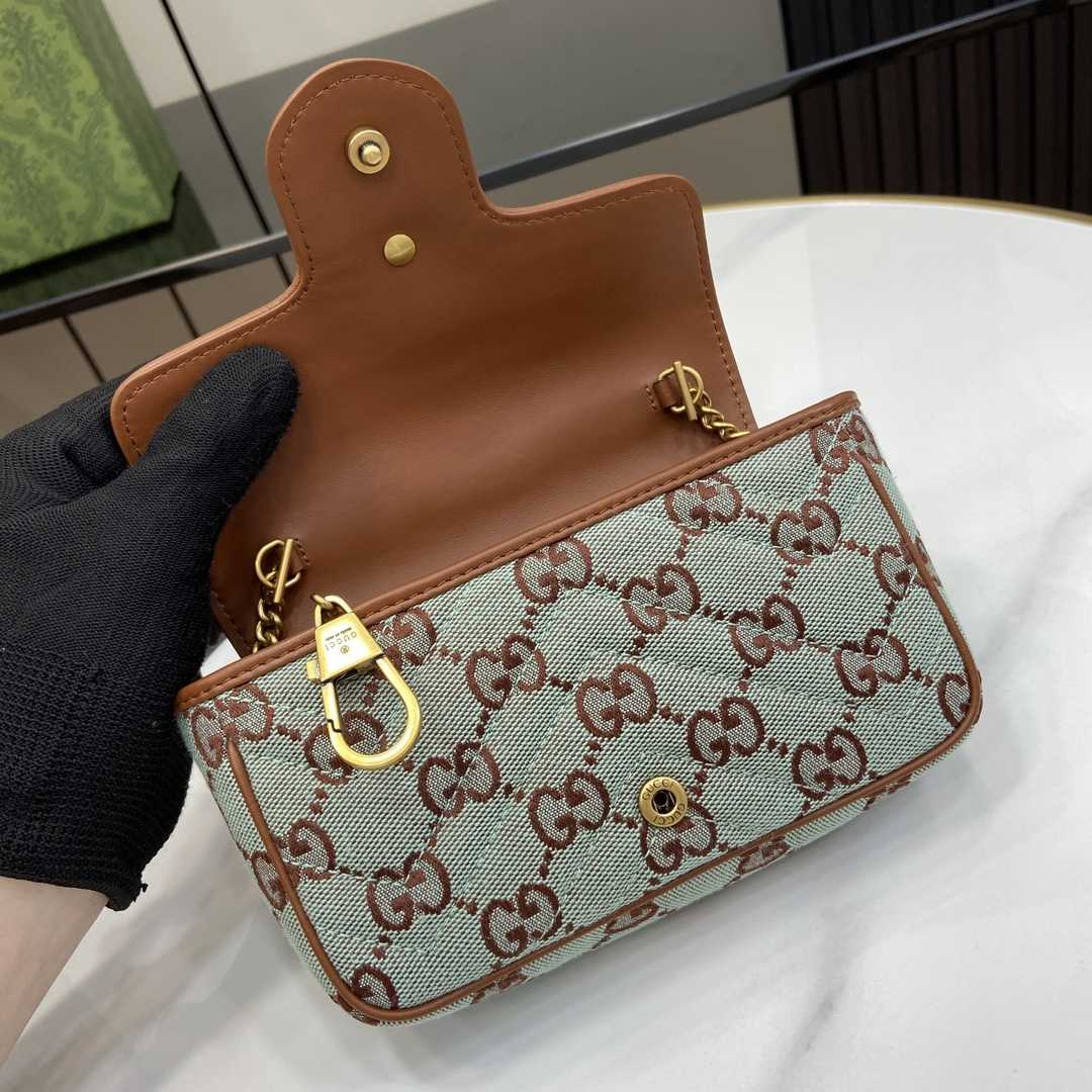 Gucci GG Super Mini Shoulder Bag - PerfectKickZ