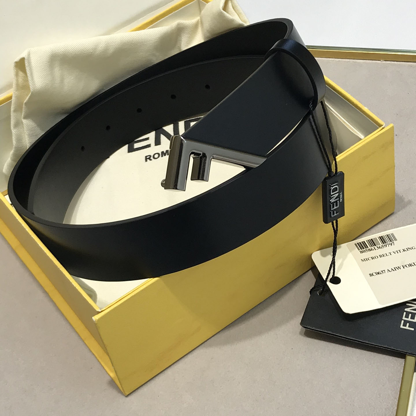 Fendi Five Belt - PerfectKickZ