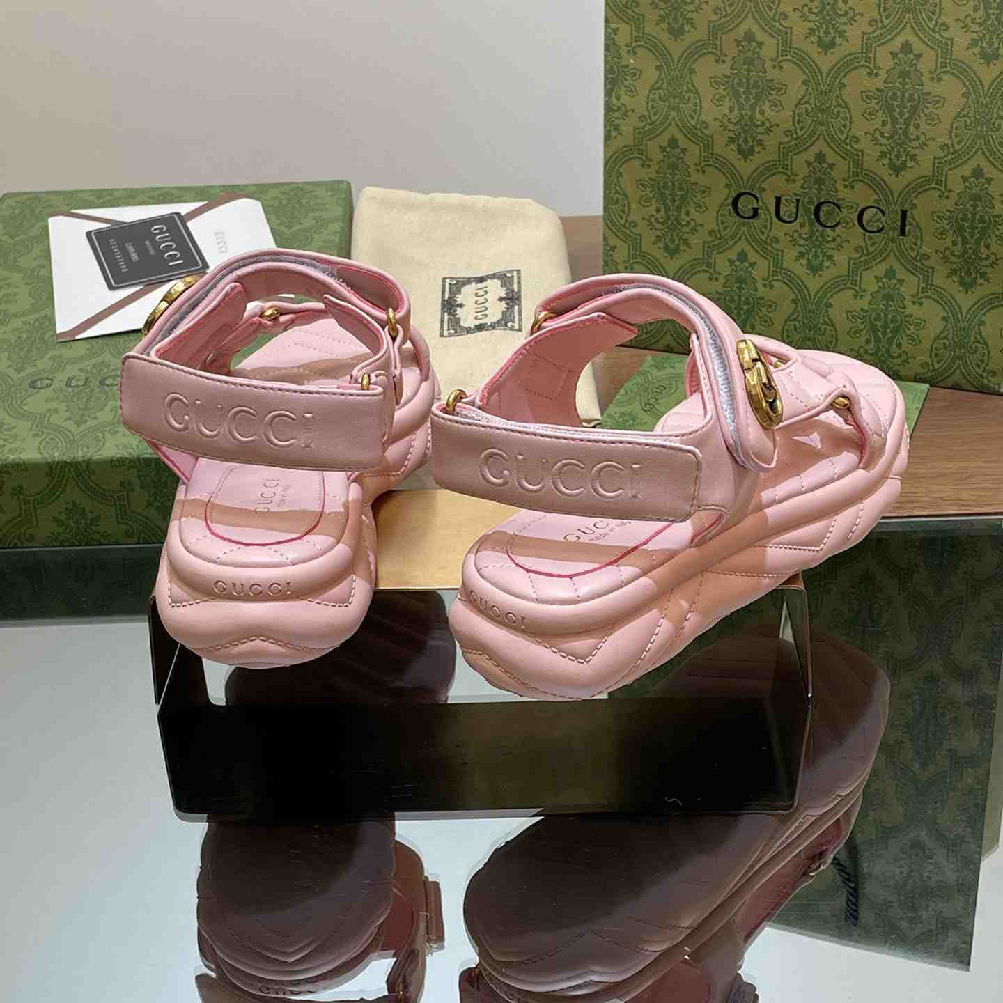 Gucci Women's Double G Sandal - 